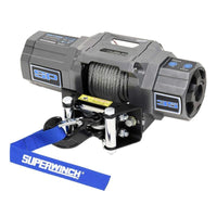 Thumbnail for Superwinch 3500 LBS 12V DC 7/32in x 40ft Steel Rope Roller Fairlead SP 35 Winch