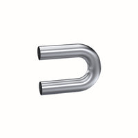 Thumbnail for MBRP Universal Mandrel 3in - 180 Deg Bend 12in Legs Aluminized Steel (NO DROPSHIP)