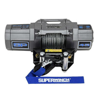 Thumbnail for Superwinch 4500 LBS 12V DC 15/64in x 40ft Steel Rope Roller Fairlead SP 45 Winch