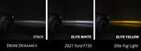 Thumbnail for Diode Dynamics 21-23 Ford F-150 Elite Fog Lamps - White