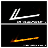 Thumbnail for xTune 14-18 Chevy Impala (Excl Limited) DRL Halogen Proj Headlights - Blk Smk (PRO-JH-CIM15-LB-BSM)