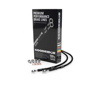 Thumbnail for Goodridge 99-02 BMW R1150GS Non ABS EVO Brakes Black Brake Lines