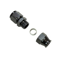 Thumbnail for Moroso Aluminum Fitting Adapter 8AN Female to 1/2in Tube Compression - Black