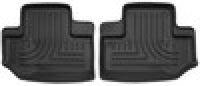 Thumbnail for Husky Liners 11-15 Jeep Wrangler 2 Door X-Act Contour Black 2nd Row Floor Liners