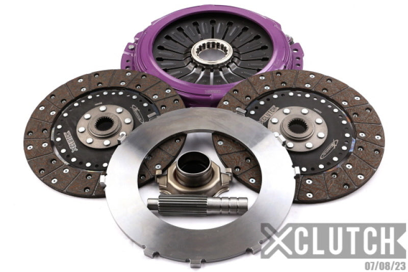 XClutch Mitsubishi 9in Twin Solid Organic Multi-Disc Service Pack