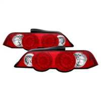 Thumbnail for Spyder Acura RSX 02-04 LED Tail Lights Red Clear ALT-YD-ARSX02-LED-RC