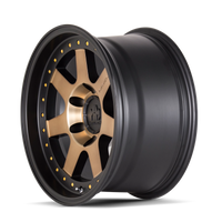 Thumbnail for Mayhem 8300 Prodigy 18x9 / 6x135 BP / 0mm Offset / 87.1mm Hub Matte Black w/ Bronze Tint Wheel