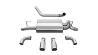 Thumbnail for Corsa 2018-2024 Jeep Wrangler JL 2.5in Dual Rear Exit Polished Tips Sport Axle-Back Exhaust