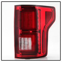 Thumbnail for Spyder 18-19 Ford F-150 (w/o Blind Spot Sensor) LED Tail Lights - Red Clear (ALT-YD-FF15018-LED-RC)