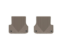 Thumbnail for WeatherTech 12+ Audi A6/S6 Rear Rubber Mats - Tan