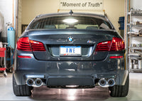 Thumbnail for AWE Tuning BMW F10 M5 Touring Edition Axle-Back Exhaust Chrome Silver Tips