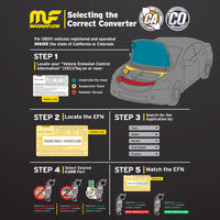 Thumbnail for Magnaflow 2.25 CA Spun Cen/Ang Universal Converter