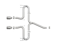 Thumbnail for aFe Takeda 2-1/2in 304 SS Axle-Back Exhaust w/Polished Tips 17-20 Honda Civic Sport L4-1.5L (t)