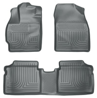 Thumbnail for Husky Liners 10-12 Toyota Prius WeatherBeater Combo Gray Floor Liners