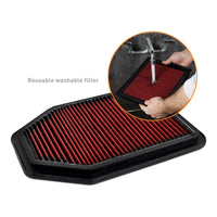 Thumbnail for Mishimoto 07-18 Jeep Wrangler V6 Reusable Drop-In Air Filter