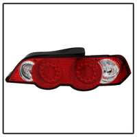 Thumbnail for Spyder Acura RSX 02-04 LED Tail Lights Red Clear ALT-YD-ARSX02-LED-RC