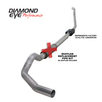 Thumbnail for Diamond Eye KIT 5in TB MFLR RPLCMENT PIPE SGL ALUM 94-97 5 7 3L F250/F350 PWRSTROKE NFS W CARB STDS