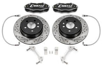 Thumbnail for BMR 06-23 Dodge Charger / 08-23 Dodge Challenger 15in Conversion Brake Kit w/ Black Calipers