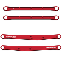 Thumbnail for Camburg Ford Raptor 21-23 KINETIK Series Rear Billet Trailing Arm Kit (Red)