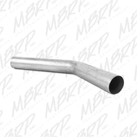 Thumbnail for MBRP Universal 3.5in - 45 Deg Bend 12in Legs Aluminized Steel (NO DROPSHIP)