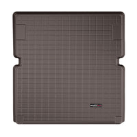 Thumbnail for WeatherTech 19-22 Jeep Cherokee KL (w/Cargo Floor in Highest Pos) Seatback Cargo Liner HP - Cocoa