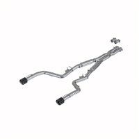 Thumbnail for MBRP 17-21 Charger 5.7/6.1/6.4L 3in Dual Rear Exit SS Catback Exhaust w/ Carbon Fiber Tips