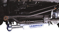 Thumbnail for Fabtech 99-04 Ford F250/350 4WD Dual Performance Steering Stabilizer Kit