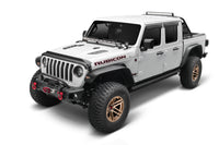 Thumbnail for AVS 2018-2019 Jeep Wrangler (JL) Aeroskin Low Profile Hood Shield w/ Lights - Black