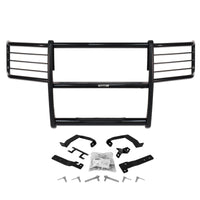 Thumbnail for Go Rhino 08-10 Ford F-250/350 Super Duty 3000 Series StepGuard Center Grille + Brush Guards - Blk