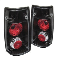 Thumbnail for Spyder Isuzu Rodeo 91-97/Isuzu Amigo 89-94 Euro Style Tail Lights Black ALT-YD-IR91-BK