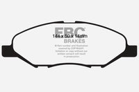 Thumbnail for EBC 09-11 Nissan Versa 1.6 Greenstuff Front Brake Pads