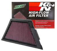 Thumbnail for K&N Kawasaki ZX1rR Ninja/ZZR1400/1400GTR/ZX14R 11.25in O/S L x 4.75in O/S W Replacement Air Filter