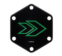 Thumbnail for NRG Arrow Engraved Horn Delete Button- Green