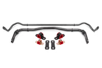 Thumbnail for BMR 08-19 Dodge Challenger Front/Rear Hollow 38mm/25mm Sway Bar Kit w/ Bushings - Black Hammertone