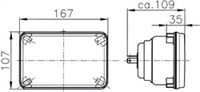 Thumbnail for Hella Module 164 x 103mm H4 12V ECE Universal Lamp