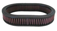 Thumbnail for K&N Custom Air Filter - Oval - 11.5in O/S L x 8.125in O/S W x 2in H