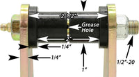 Thumbnail for RockJock 76-86 CJ Front Tow Shackles with Hardware