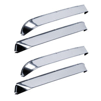 Thumbnail for AVS 84-91 Jeep Grand Wagoneer Ventshade Front & Rear Window Deflectors 4pc - Stainless