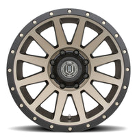 Thumbnail for ICON Compression 20x10 8x6.5 -19mm Offset 4.75in BS 121.4mm Bore Bronze Wheel