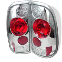 Thumbnail for Spyder Ford F150 side 97-03/F250/350/450/550 Super Duty 99-07 Euro Tail Lights Chrm ALT-YD-FF15097-C