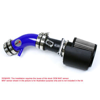 Thumbnail for HPS Shortram Air Intake 2002-2006 Nissan Altima 2.5L 4Cyl, Includes Heat Shield, Blue