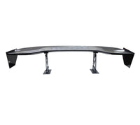 Thumbnail for NRG Carbon Fiber Spoiler - Universal (59in.) NRG Logo Large End Plates