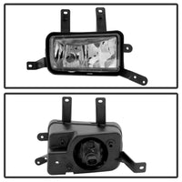 Thumbnail for Spyder Chevy Suburban Tahoe 2015-17 OEM Fog Lights W/Chrm trim Cover and Switch Clear FL-CTAH15-C