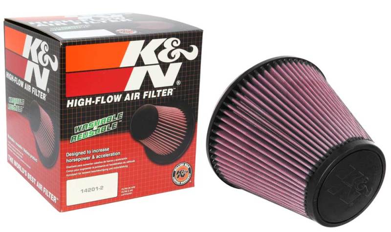 K&N Universal Air Filter 6in Flange / 7-1/2in Base / 4-1/2in Top / 6-1/2in Height