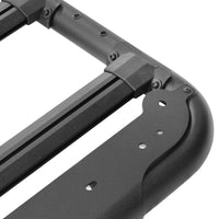 Thumbnail for Go Rhino SRM 500 Flat Rack 35in. - Tex. Blk (Incl. Clamps - Mounts to Many Styles of Cross Bars)