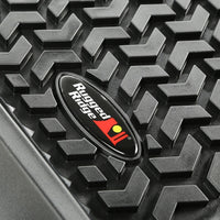 Thumbnail for Rugged Ridge Floor Liner Front/Rear/Cargo Black 1997-2006 Jeep Wrangler TJ