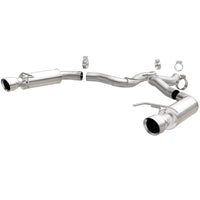 Thumbnail for MagnaFlow Axle Back, SS, 3in, Competition, Dual Split Polished 4.5in Tip 2015 Ford Mustang GT V8 5.0