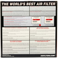 Thumbnail for K&N Custom Air Filter - Oval - 11.5in O/S L x 8.125in O/S W x 2in H