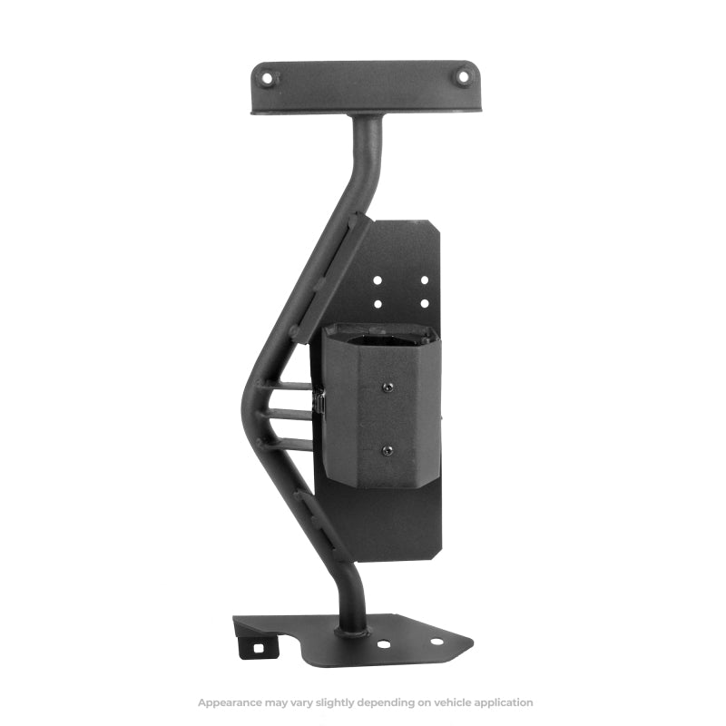 Go Rhino 07-18 Jeep Wrangler JK/JKU Front Fender Jack Mount for Xventure Gear EG Jack - Tex. Blk