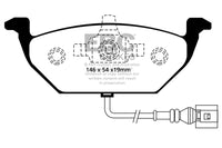 Thumbnail for EBC 00-05 Volkswagen Beetle 2.0 Greenstuff Front Brake Pads